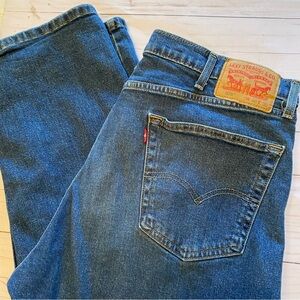 Men’s LEVI’S 505 Red Tab Straight Leg Stretch Jeans 40x30